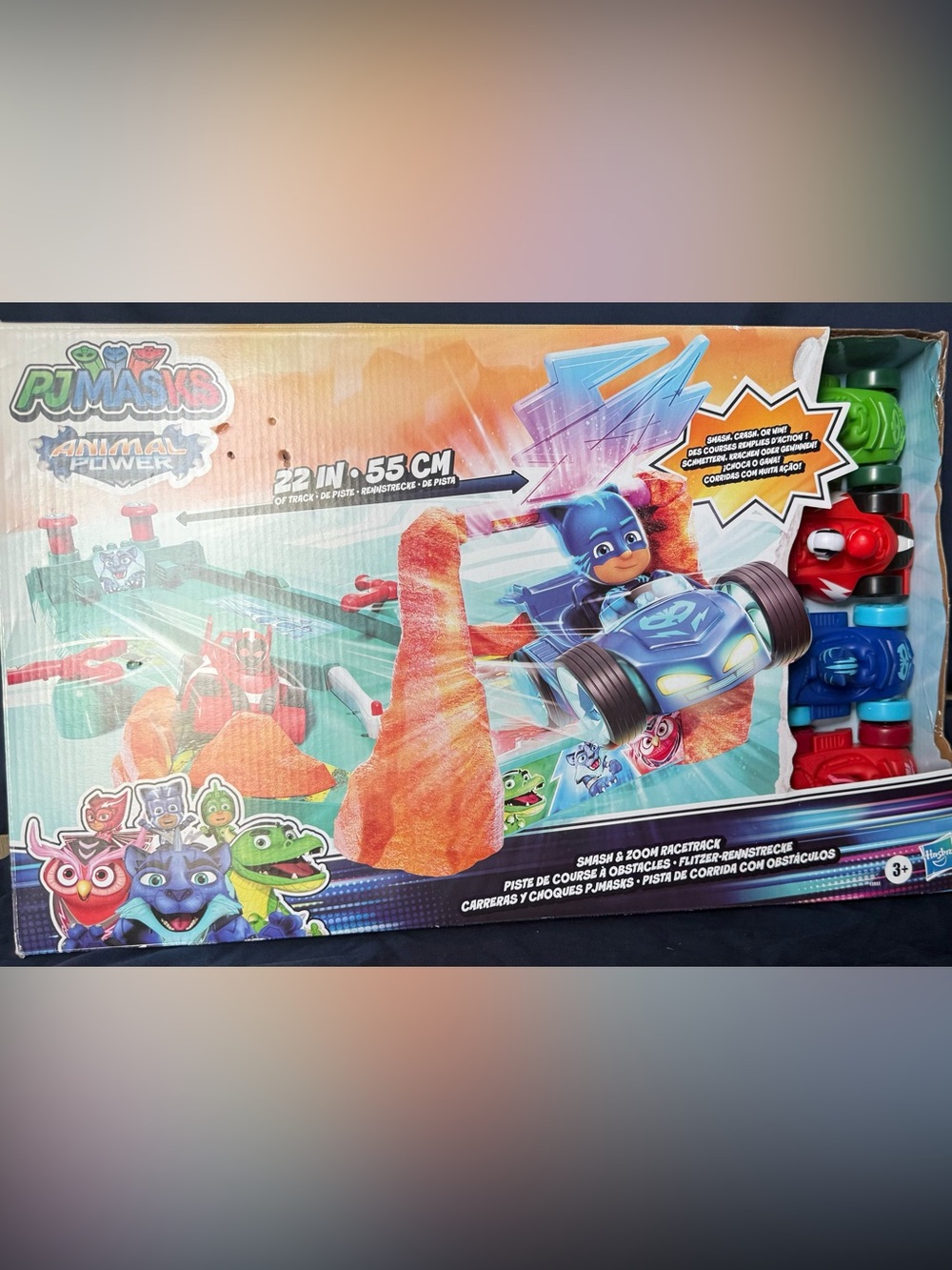 Hasbro PJ Masks Animal Power Race Car Track Playset